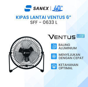 Sanex Ventus Lite Kipas Angin Besi Lantai 6 Inch SFF-0633-L