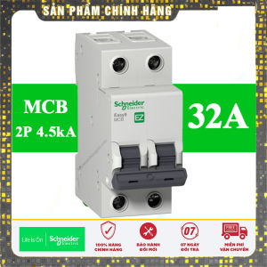 [HÀNG CHÍNH HÃNG] Cầu Dao Tự Động 1P 1 Tép Easy9  MCB Schneider Electric - siêu nhạy 4.5kA  (Aptomat tự động bảo vệ quá tải - chống chập cháy - Hàng Tốt) - Model  Easy9 MCB 1P 4.5kA 230V EZ9F341 Made in ThaiLand - NPP TRUNG KIÊN
