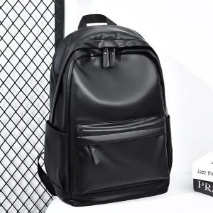 NEW ARRIVAL - Tas Ransel Pria Analin - Tas Laptop Kantor - Tas Sekolah Kulit - Daily Backpack