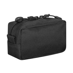 Multi-functional Tactical Storage Bag EDC Tool Survival kits Sport Casual Outdoor Portable Keychain Wallet Dual Zip Coin Purs