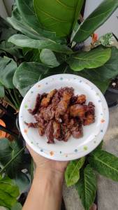 เนื้อสามชั้นวัวขุนติดมันแดดเดียวไม่มีกลิ่นสาบใช้เนื้อวัวขุนรสชาติเค็มนำหวานตามนัวๆไม่เหนียวนุ่มกำลังดี*กรุณาอ่านรายละเอียดทุกครั้งก่อนสั่งซื้อ