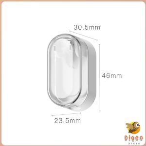 Digeo Toothbrush Holder Wall-mounted Punch-free Toothbrush Storage Rack Automatic Flip Cover