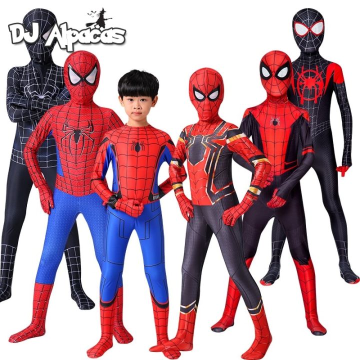 Iron Spider Cosplay Amazing Spider-boy Man Halloween Costume Peter ...