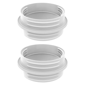 2PCS High Temperature Air Conditioning Hose Adapter Hose Connector Installation Plastic Texture for Exhaust Connections