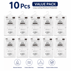 30Pcs Hanging Dehumidifier Bag Wardrobe Moisture-proof Desiccant Moisture Absorption Deodorizer For Bedroom 除湿袋吸湿防潮防霉