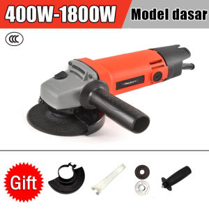 REAIM Gerinda Tangan 4" 850W - ANGLE GRINDER HEMAT & BERKUALITAS! Bisa untuk Potong & Haluskan Besi/Kayu BISA COD