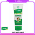 ACNES Clay Mask Tea Tree Oil Masker Jerawat. 