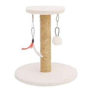 Treo tường sisal scratcher mèo con gãi bài dày Thùa sợi tự nhiên bài cho mèo nhà và không gian nhỏ