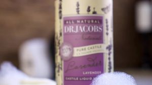 Dr. Jacobs Naturals Pure Castile Soap Liquid Body Wash Almond - Plant Based Castile Soap Infused with Vitamin E and Aloe Vera to Moisturize Dry and Sensitive Skin - Made in The USA - 16 oz Pack of 2