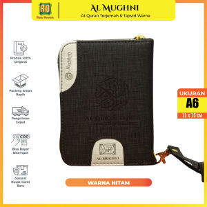 Alquran 30 Juz Lengkap Quran Al-Mughni Maghfirah Ukuran A6 Tajwid Warna Wanita Terjemahan Resleting