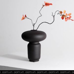 LỌ HOA BLACKY - Lọ hoa phong cách độc đáo đen tuyền trang trí