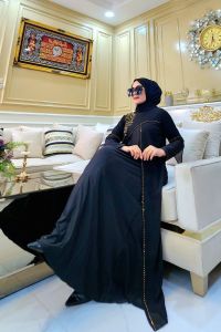 ABAYA WARNA TERBARU // GAMIS ARABIAN JERSEY MIX CRUTY // READY SIZE M L XL XXL // ABAYA TURKEY KEKINIAN