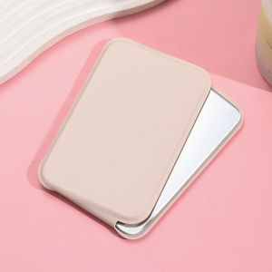 Cermin Rias Lipat Portabel Mini Leather Cermin Kaca Make Up Beauty Mirror