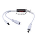 Aideepen DC 5-24V Mini Infrared Remote Control 6 Keys Monochrome Led Dimming Controller Single Led Strip Light Controller. 