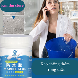 Keo Chống Thấm Trong Suốt Không Mùi - Chống Thấm Nền Gạch Nhà Vệ Sinh Tường Nhà Cửa Sổ Gỗ Công Nghiệp