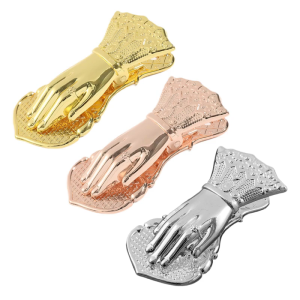 Paper Storage Clip Ladys Hand Shape Book Clip Journal Clips Paper Clamp Binders Clips Metal Paper Page Holders