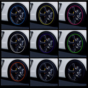 8 Meter Roll Rim blades Car Vehicle Color Wheel Rims Protectors Decor Strip Tire Guard Line Rubber Moulding Trim Car accessories