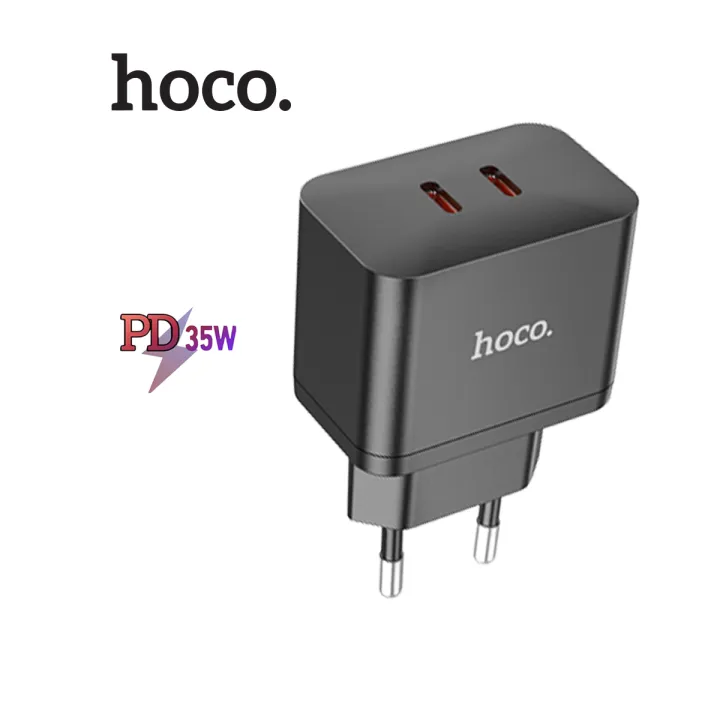 Củ sạc PD35W Hoco N29 2 cổng Type-C , tương thích với nhiều thiết bị ...
