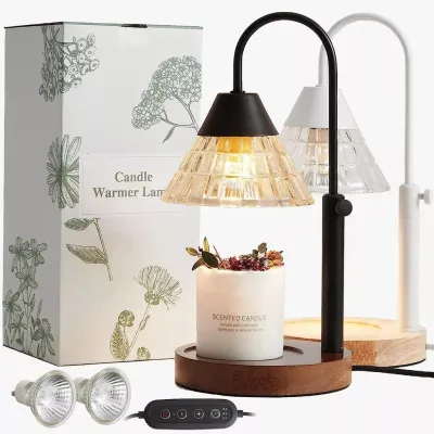 LED Candle Warmer Lamp Light Electric Dimmable Wax Melting heater Scented Aroma Fragrant