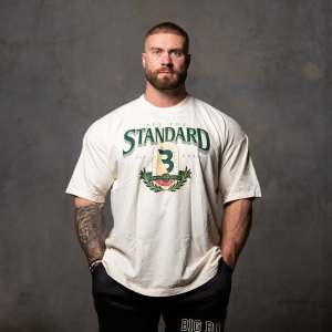 [CBUM áo phông SET THE STANDARD 2024 chất cotton cổ tròn form oversized