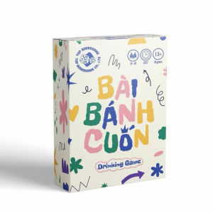 Bài Bánh Cuốn Drinking Game | Boardgame Nhậu Vui 110 Lá Thử Thách Hài Hước Trò Chơi Tiệc Tùng Nhóm Bạn 3-8 Người Tiếng Việt