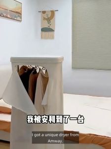 【1000W】Clothes dryer Home model sterilizing and de-mite portable dryer mini small collapsible electric dryer with drying bag suitable for travel RV and apartments 衣物烘干机