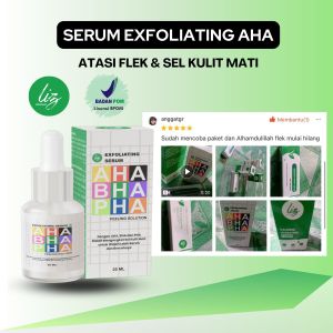 AMPUH !!! Serum Penghilang Milia Bawah Mata AHA BHA Serum Exfoliating Elzet Skincare BPOM