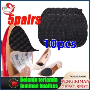 Outsole Karet Anti Slip/Alas Sepatu Karet Tendon Yang Tahan Aus Bantalan Pelindung Sol Tumit Tinggi Bantalan Sol Kaki Depan Non Slip Insole