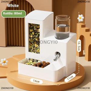[COD] ZHONGYI0 2-in-1 tự động hamster tự động trung chuyển nước quả đa chức năng vật nuôi nhỏ uống và cho ăn thực phẩm container