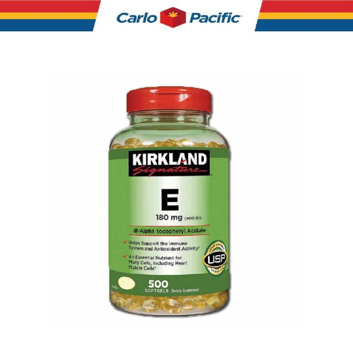 Kirkland Signature Vitamin E 180 mg 500 Softgels Lazada PH