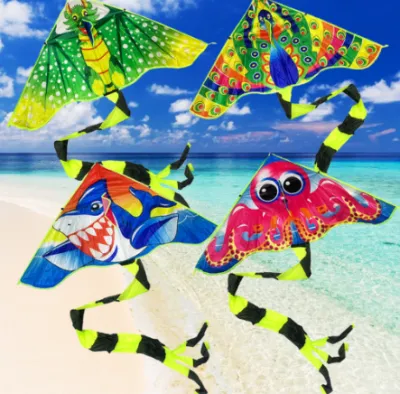 kite with string Outdoor beach garden sport Kite flying toy Game