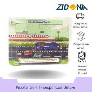 Puzzle Transportasi umum Rabbit&Turtle