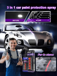 Polishing Care Agent Car Care Products Environmentally Friendly Effective Cleaning Advanced Nano Technology Cleaning Agent Nano Crystal Waterproof Spray Car Care Spray