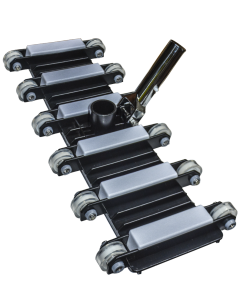 Telescopic Vacuum Head 22 inches with 12 Urethane Wheels for Pool Cleaning