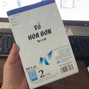 Sổ Hóa Đơn Bán Hàng Có Đế Lót 2 Liên Nhã Yến HD2LNY-50 – Thiết Kế Gọn Nhẹ Dễ Sử Dụng