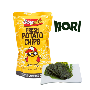 Nori Seaweed Chops To Go Hand-Crafted Potato Chips