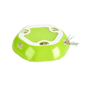 WMU7071 Smart Electric Pet Telescopic Disc Cat Toy Whack-A-Mole Multi Hole Motion Activated Cat Toy Interactive Self Pleasure Interactive Cat Toy Indoor