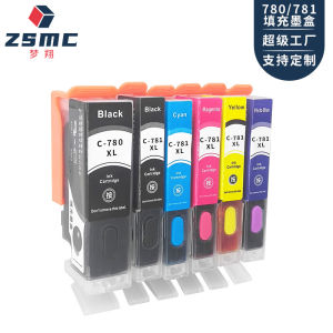 (HD1) Tương thích CANON PGI-780XL CLI-781XL TS707 TR8570 TS8270 Hộp mực có thể nạp lại