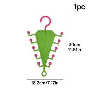 2Pcs 360-Degree Rotation Double-Sided Hanger Leather Belts Ties Scarves Wardrobe Storage Coat Rack Clothes Drying Rack