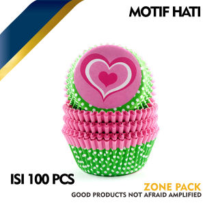 [100 PCS] Cup Kertas Karakter | Paper Cup CupCake Motif Karakter Lucu | Cup Cake Paper Cetakan Kue Muffin