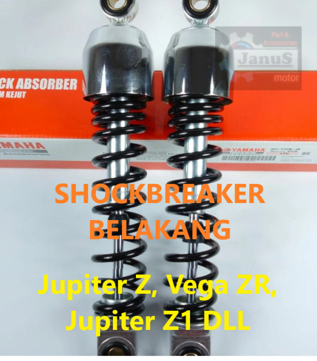 Shockbreaker belakang JUPITER Z 5TP UKURAN 280mm kualitas ORIGINAL sangat bagus empuk standar yamaha ori asli vega r new