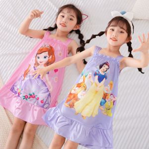 ชุดนอนกระโปรงเด็กหญิง ชุดนอนเด็กหญิง ลายการ์ตูนน่ารัก สำหรับเด็ก 23619