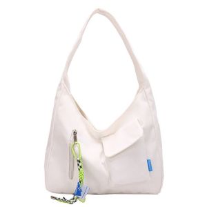 iFASHION 1715 READY STOCK Large Casual Canvas Shoulder Womens Bag Student Beg Handbag Messenger Shopping Bag