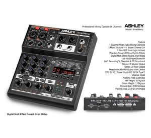 Mixer Ashley Smallberry mikser ashley small berry 4channel original