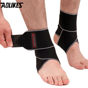 Băng cuốn báo vệ mặt cá cổ chân AOLIKES băng quấn cổ chân tập gym thể thao chống chấn thương đai quấn bảo vệ mắt cá cổ chân loại xịn cao cấp co giãn