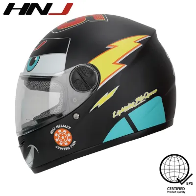 HNJ 715 Childrens full face motorcycle helmet single face mask helmet