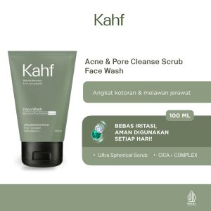 Kahf Acne and Pore Cleanse Face Wash | Cleanser Scrub 100 ml - Daily Scrub