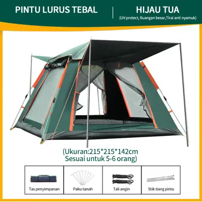 5-8 Orang Portable Waterproof Camping Tent/Tenda berkemah gunung — Classiccollection
