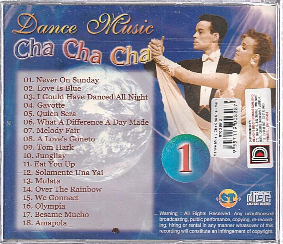 CD Thailand Hot Cha Cha Dance Hits The Very Best Of