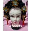 Traditional Korean Headdress for Kids to Adult (4 Braids). 